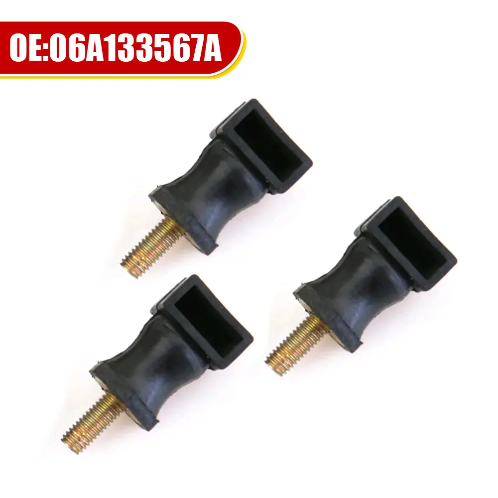 

3pcs Car Auto Air Pump Mount Car Accessories Buffer Block Screw for VW Jetta Golf Passat Bora Polo AUDI A3 SEAT Leon 06A133567A