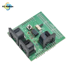 MIDI Shield Musical Breakout Board Instrument Digital Interface Adapter Plate for Arduino Adapter Board Module