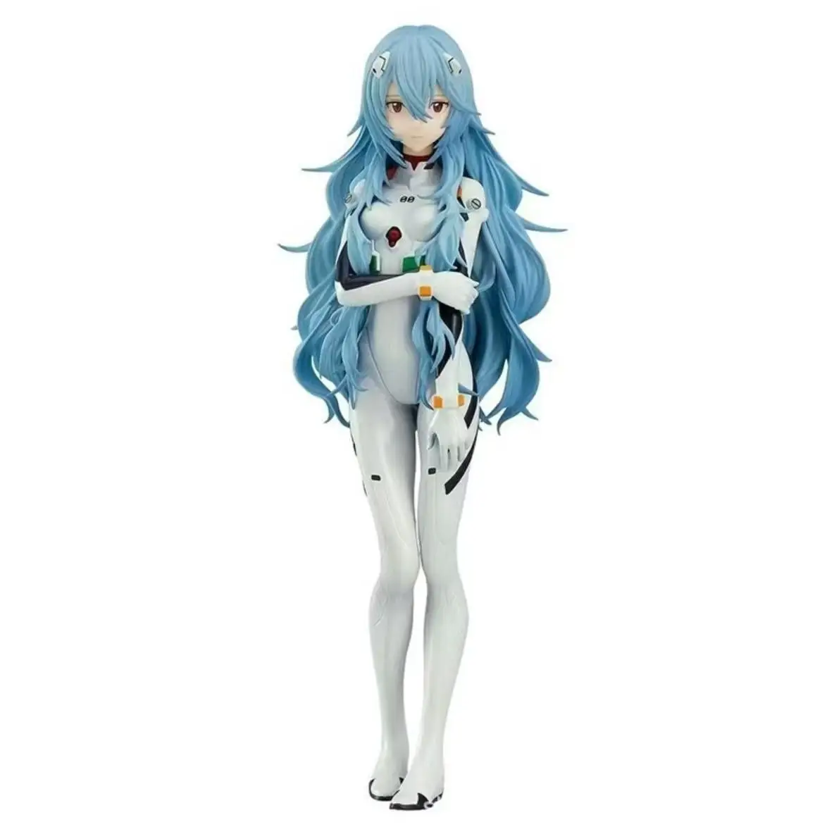 Neon Genesis Evangelion Ayanami Rei Asuka Movie Version Standing Anime Collectible Figure Desktop Ornament Gift for Friend - view 5