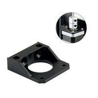 NEMA 17 Stepper Motor Bracket 3D printer 42 Motor Z axis Upgrade Holder L Bracket Mount fixed Support Shelf Aluminum Plate 1 PCS