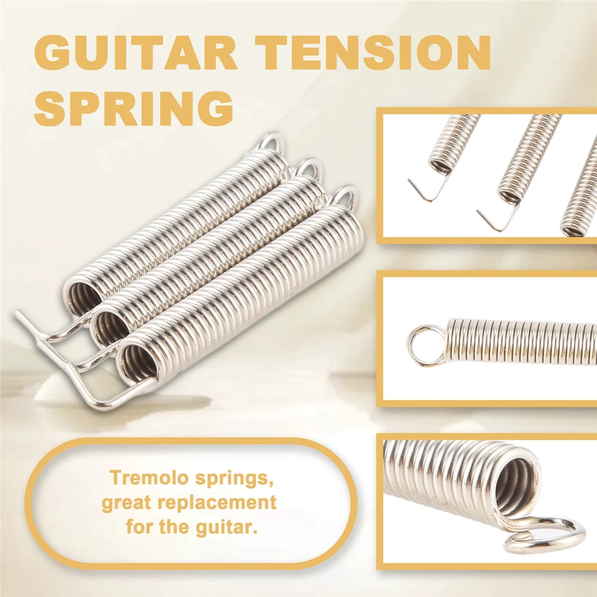 AA87C 3-х шт. стальные пружины натяжения моста тремоло для крыльев Strat