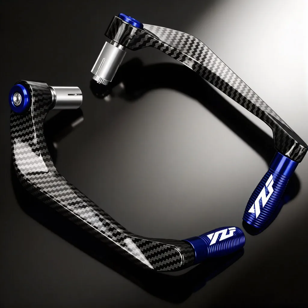 

For YAMAHA YZF R6 R1 R3 R15 V3 R125 R25 R7 1995-2026 Motorcycle Accessories Handlebar Brake Clutch Levers Hand Guard Protector