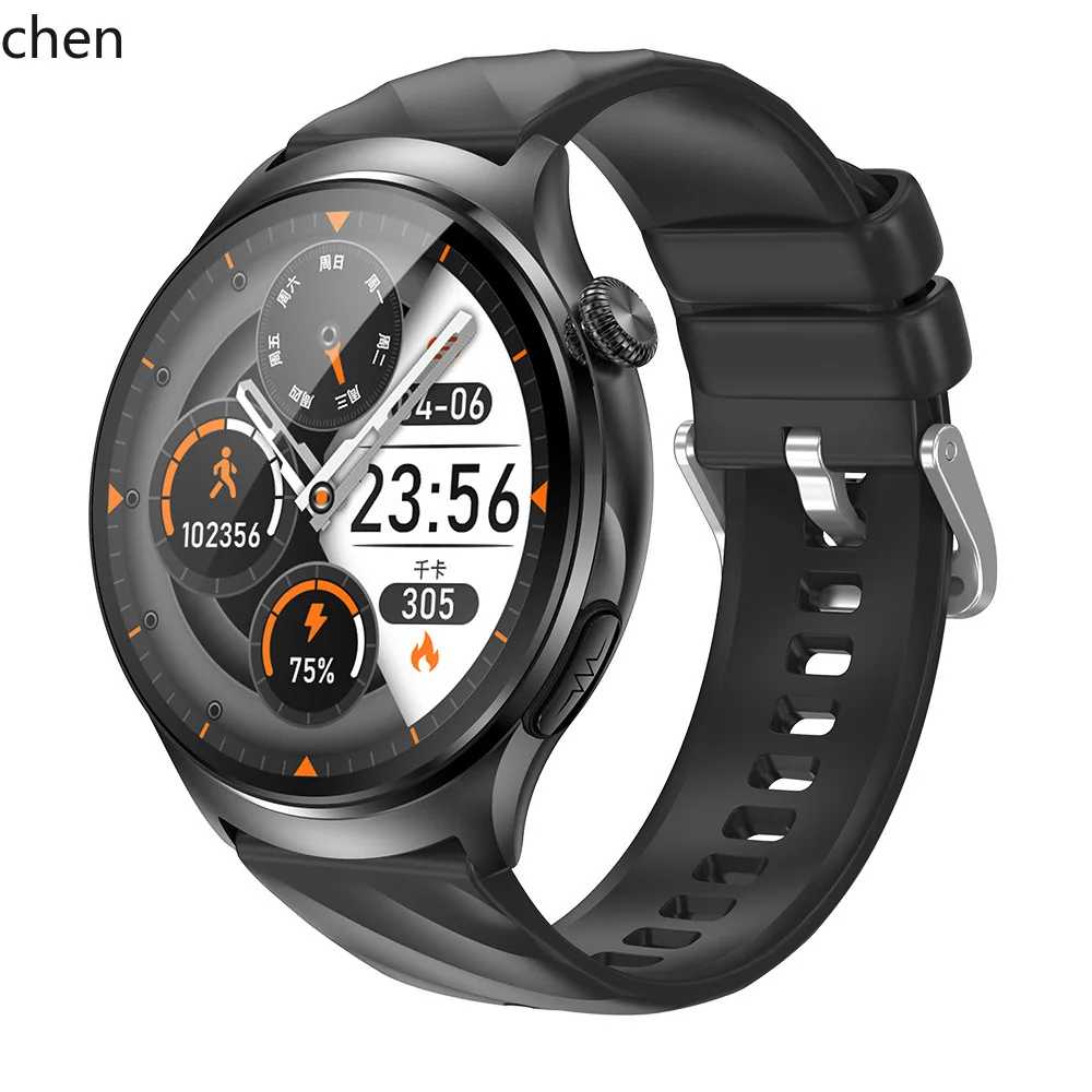 Zml new smartwatch: bluetooth calling, smart voice assistant, heart rate & blood pressure monitoring for health tracking
