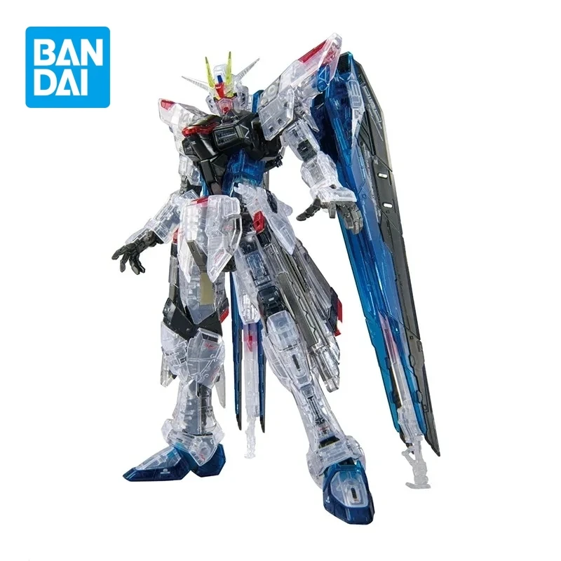 

Genuine Bandai Anime THE GUNDAM BASE LIMITED ZGMF-X10A Freedom Ver.GCP[CLEAR COLOR] RG Assembly Model Toy Action Figure Gift