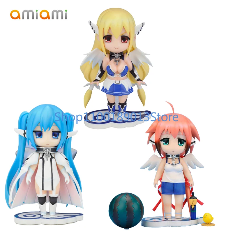 Stock 100% Original AmiAmi Astraea Nymph Ikaros 10,5 cm PVC Anime figura de acción modelo colección juguetes de regalo limitados