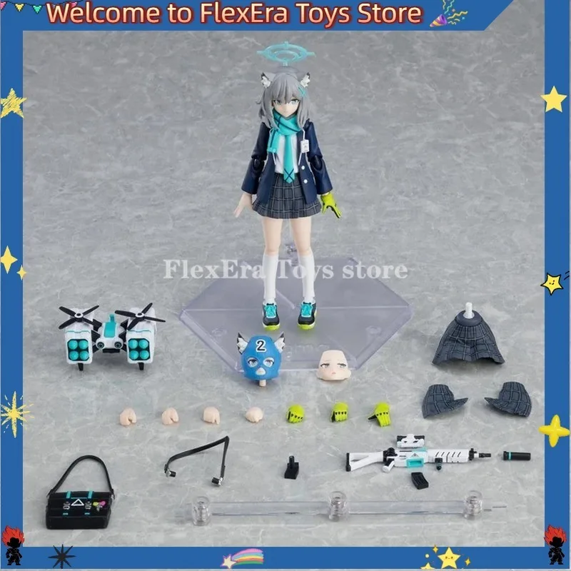 

In-stock Azure Archives Sand Wolf Hakuro Figure Figma #567 Model Merchandise Movable Doll Toy Collectible Gift
