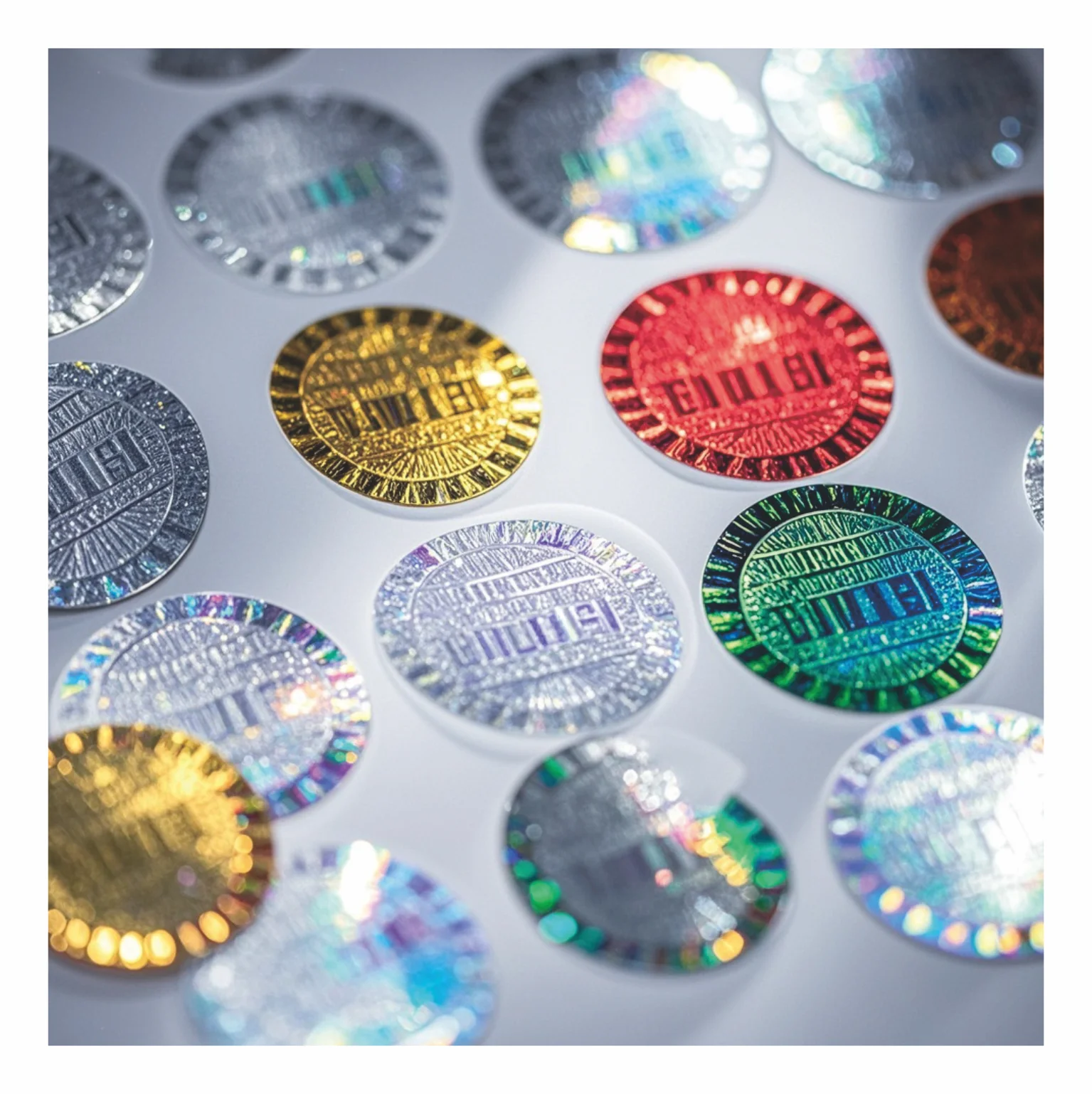 Professional Tamper Proof VOID Honeycomb Holographic Label 3D Holographic Honeycomb Label With Great Price