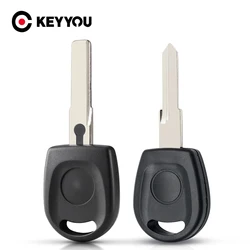 KEYYOU Transponder Key Shell Car Key Blank Case For VW For Volkswagen SKoda SEAT Key Case NEW Uncut Blade HU66 Blade