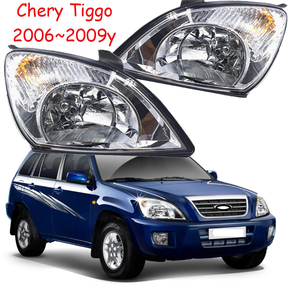 

1 шт. автомобильный бампер Tiggo3 фара для Chery Tiggo 2005 ~ 2009y автомобильные аксессуары Tiggo 3 фара Chery Tiggo противотуманная фара