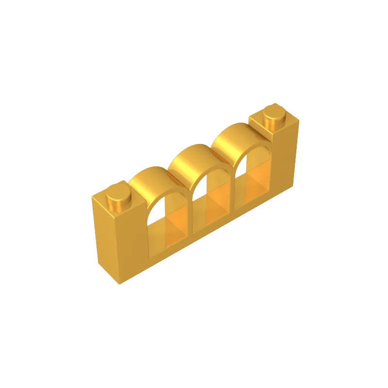 Gobricks MOC 10PCS 30077 Fence Bricks 1 x 6 x 2 Parts Building Block Accessories Assembly Replaceble Pieces Of Children's Toys
