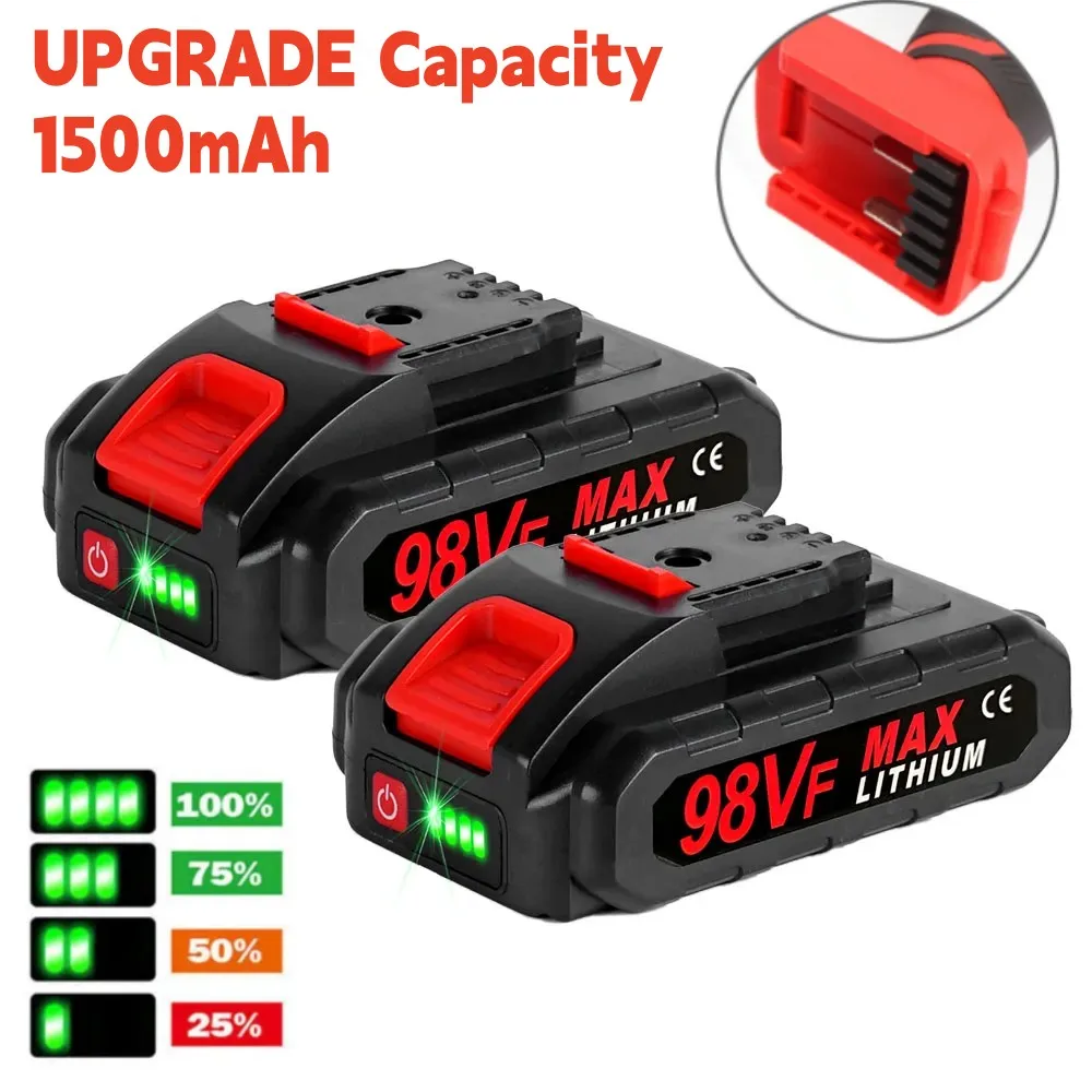 98VF Battery For Mini Electric Saw Electric Wrench Reciprocating Saw for 36VF 48VF 88VF Rechargeable Li-ion Battery