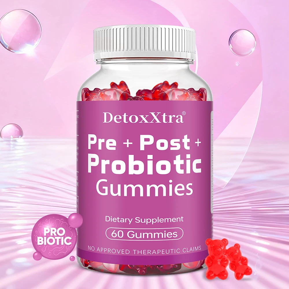 

Daily Probiotic Gummies for Both Men and Women - Naturally Promote Digestive Health, Maintain Gut Health, and Boost Immunity