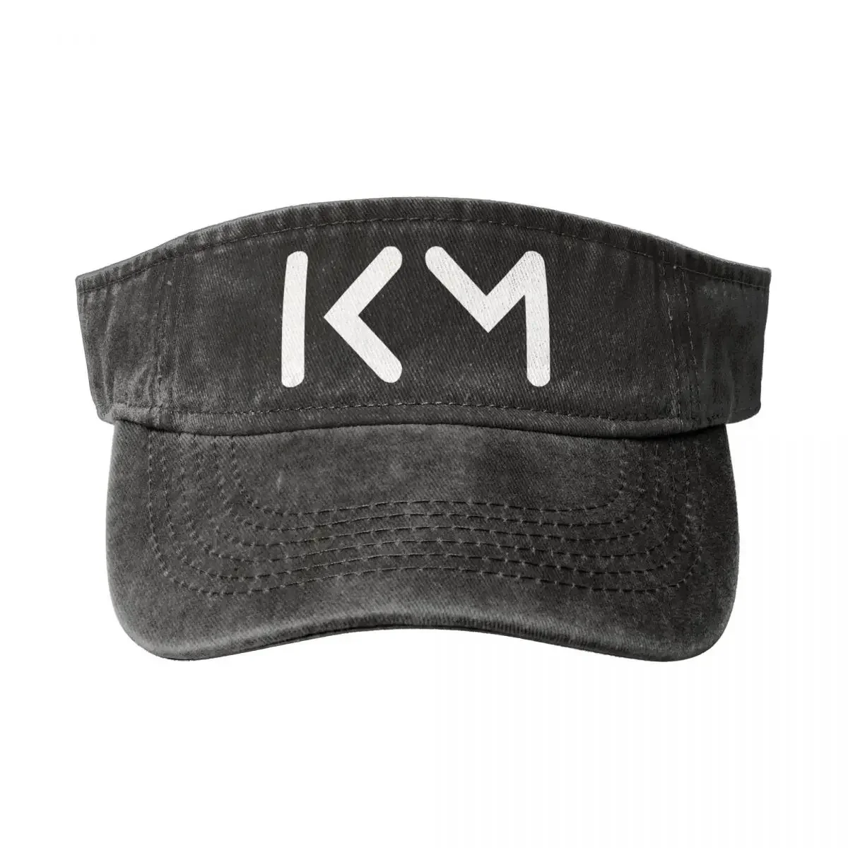 KM Mbappe Empty Top Baseball Sun Cap Summer Adjustable Baseball Cap