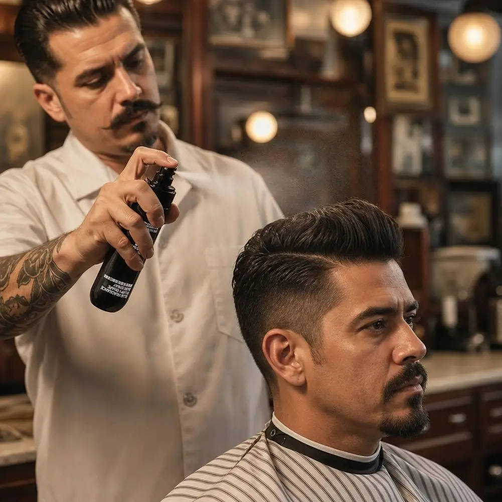 Fragranced Sea Salt Hair Spray 90ml For Men For Lasting Shape And Volume With A Leave In Formula To Prep Hair For Daily Styling