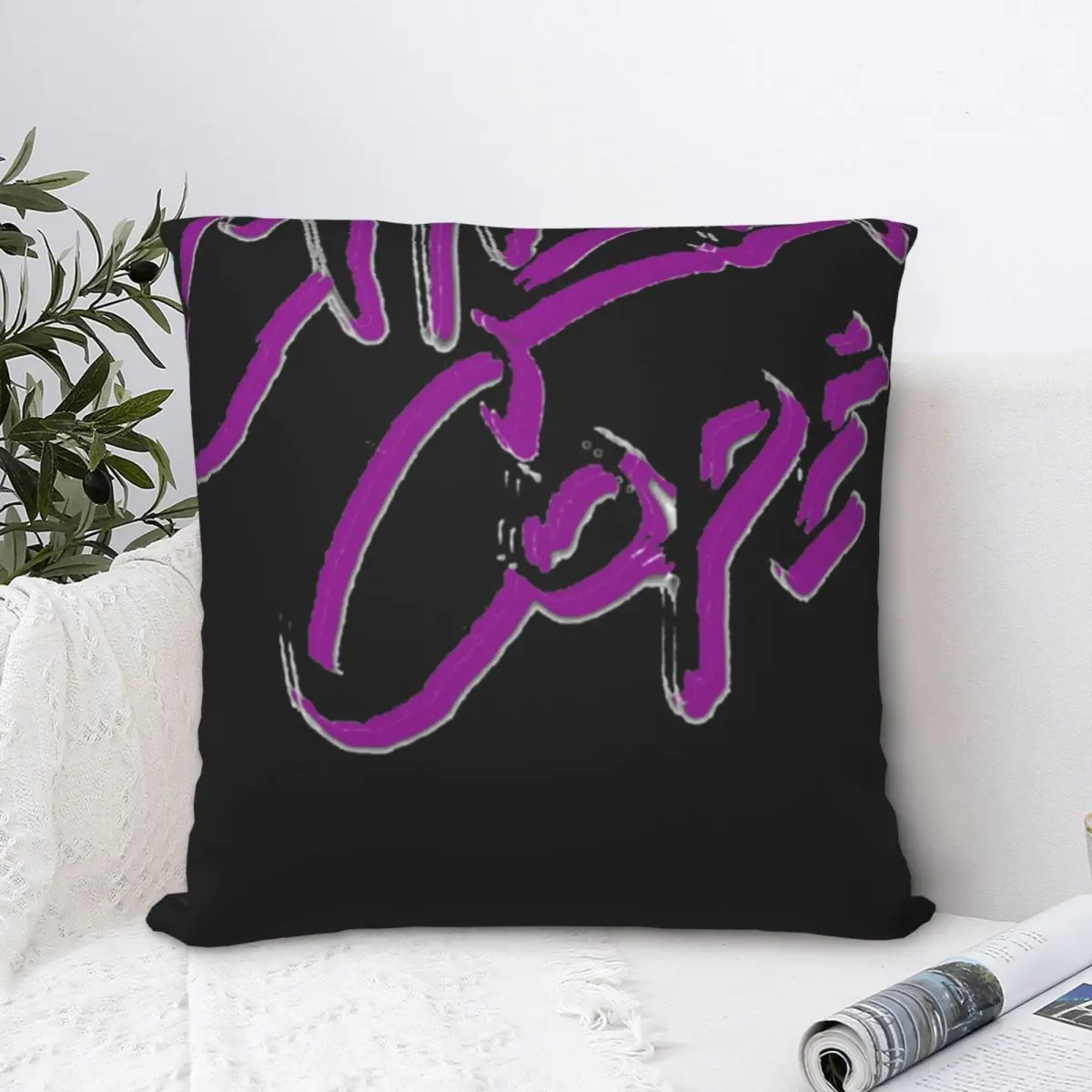 

Si Siti Kup Music Legend Square Pillowcase Polyester Pillow Cover Velvet Cushion Decor Comfort Throw Pillow For Home Living Room