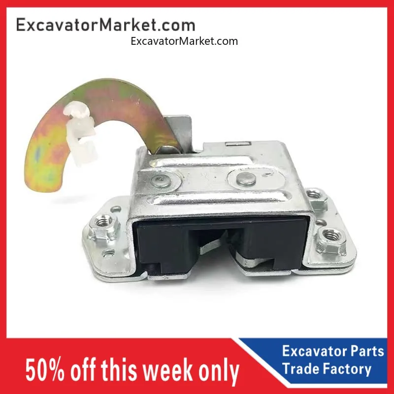 For excavator For Caterpillar E312B/320B/320V1V2/D Excavator Accessories Cab Door Lock Assembly Outer Handle