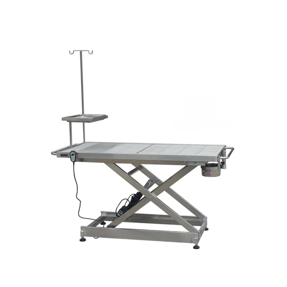 Vet Surgery Table Pet Operating Table Stainless Steel Veterinary Operating Surgery Bed for Vet Clinic and Hospital