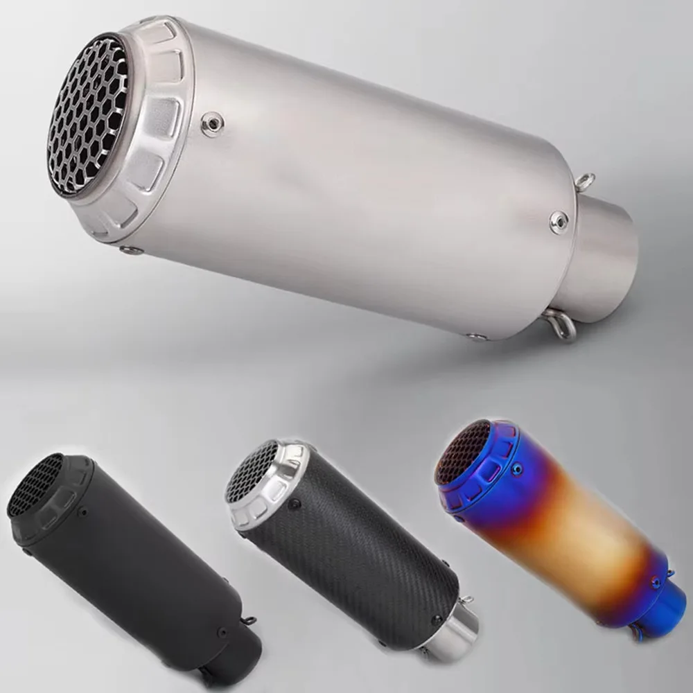 

Applicable to motorcycle Z900 R3 Z400MT09 modified exhaust pipe C28 small cylinder flower cover net, universal tail section