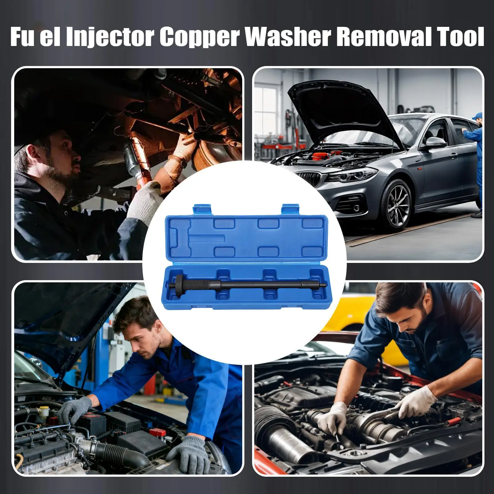 Injector Seal Remover Car Seat Bore Copper Gasket Remover Tool Injector Gasket Washer Puller For Automotive Sedan Truck Home
