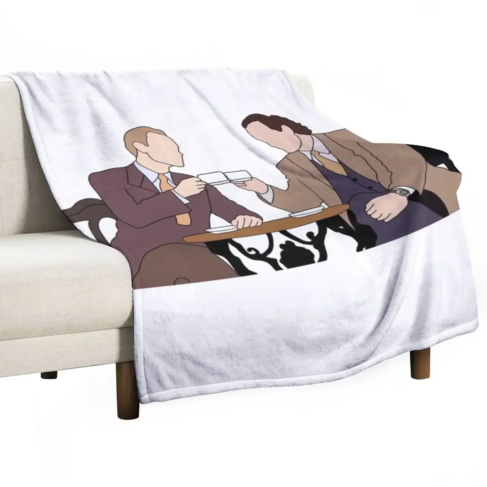 niles and frasier Throw Blanket bed plaid warm winter Thins Blankets