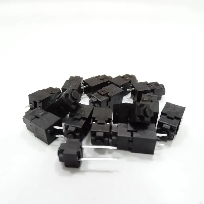 C90F 14.5mm 2PIN 마우스 마이크로 스크롤 스크롤 휠 중간 버튼 Basilisk X Hyperspeed 게임 마우스 2 세트에 대한 높은 내구성