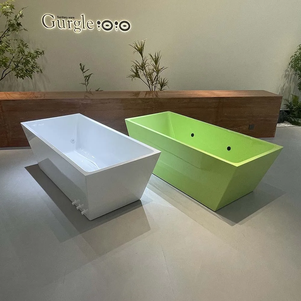

Green Acrylic Cold Plunge Tub Ice Bath For Indoor Outdoor With LED Light