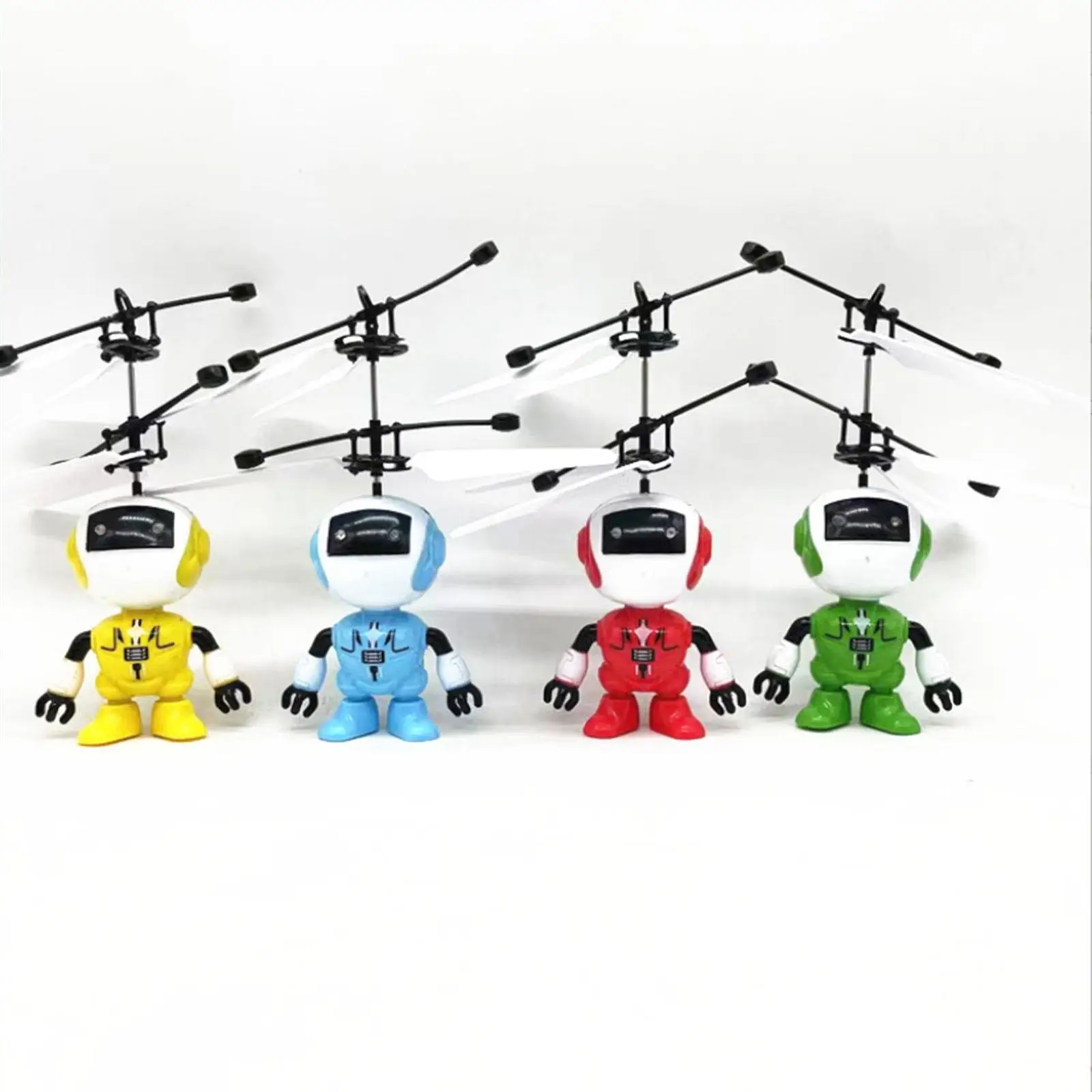 

Перезаряжаемая летающая игрушка-робот с датчиками, безопасный мини-дрон с подсветкой для игр в помещении и на улице