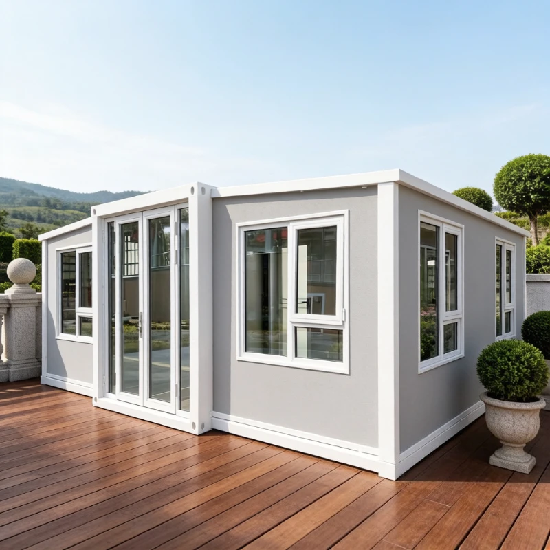 Prefab Tiny House 40Ft 20Ft Expandable Container House Forest Cabin Folding Room Homestay Container Houses Sunroom Sheds Storage