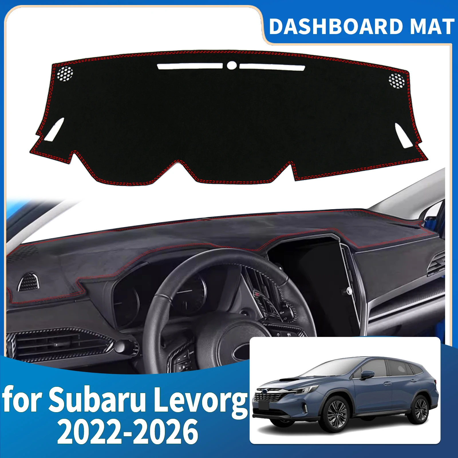 fit for Subaru Levorg 2022 2023 2024 2025 2026 Car Accessories Dashmat Dashboard Cover Pad Protective Carpet DashMat Sunshade
