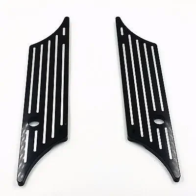 

Black CNC Hard Saddlebag Latch Cover Face for Harley 93-13 Touring FLHR