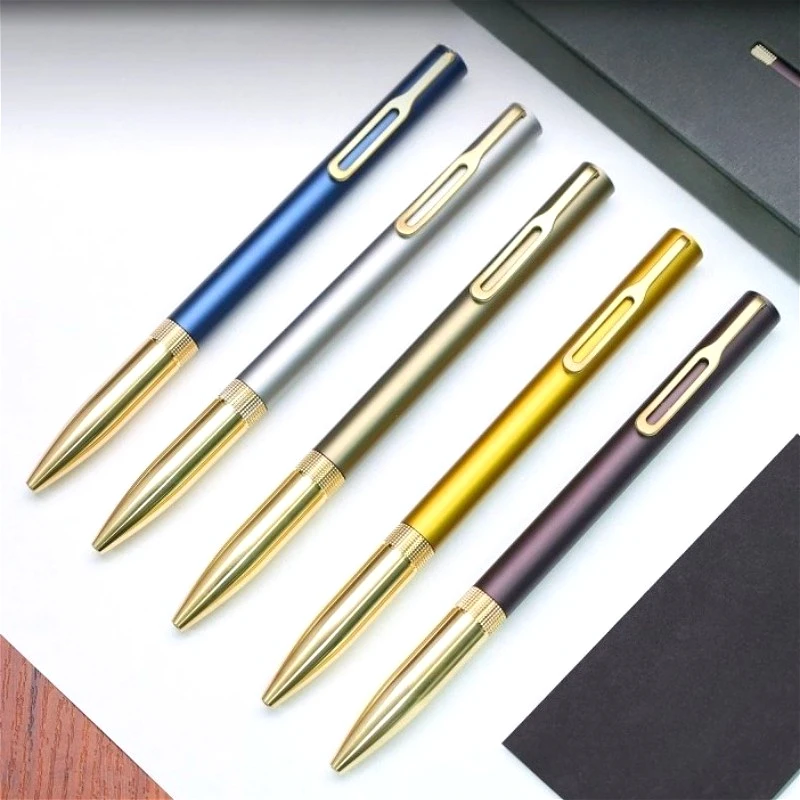 brass-pen-sakura-007-high-end-gel-pen-black-05mm-business-writing-smooth-signing-gift-original-import-from-japan-rollerball-pen