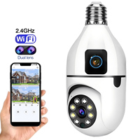 4MP Dual Lens PTZ WiFi IP Camera - Outdoor HD AI Auto Tracking CCTV Security Surveillance