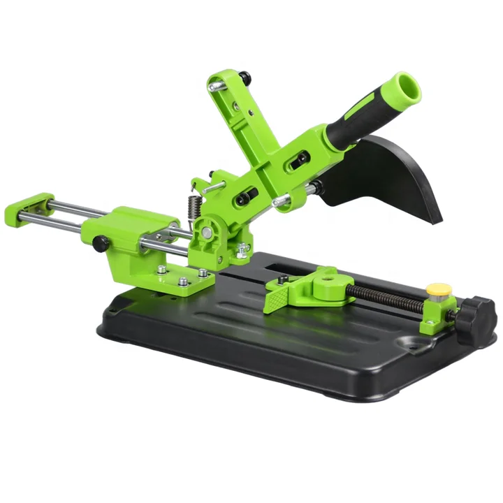 Adjustable Clamping Electric Tool Grinder Bracket Universal Solid Refitting Table Saw Cutting Hand Angle Grinder Stand Plastic