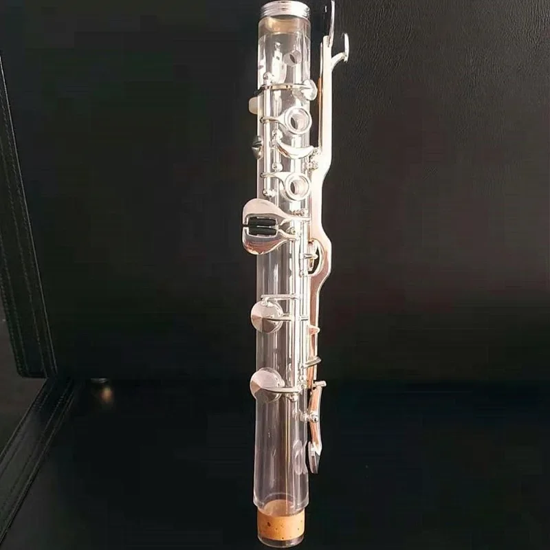 Transparent Clarinet G 18/20 Key Silver Plated Instrument