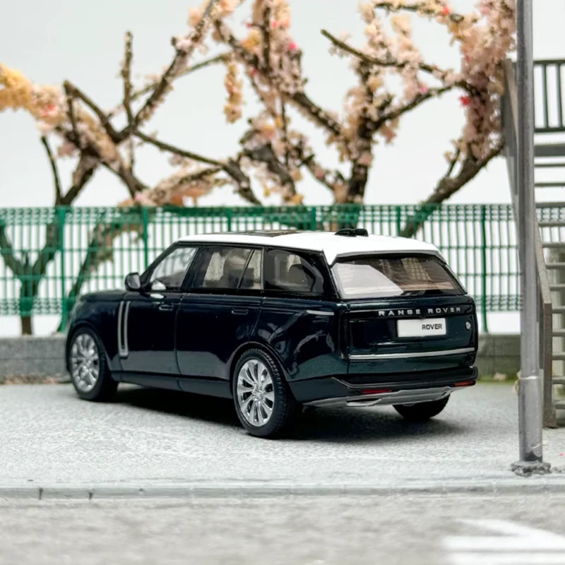 LCD دييكاست 1:64 مقياس الجيل الخامس SUV سبيكة محاكاة نموذج سيارة الكبار هواية جمع تذكارية عرض هدية عيد #5