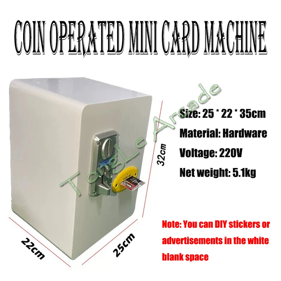 Card Vending Machine Art Card  - Arcade Card Vending Machine incelemesi ve fiyatı