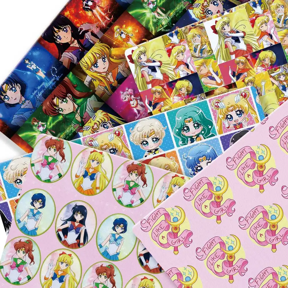 Cartoon Fabric Hot DIY140*50cm Handmade Sewing Patchwork Quilting Baby Dress Home Sheet Printed Fabric Fabric Sewing Kids Fabri