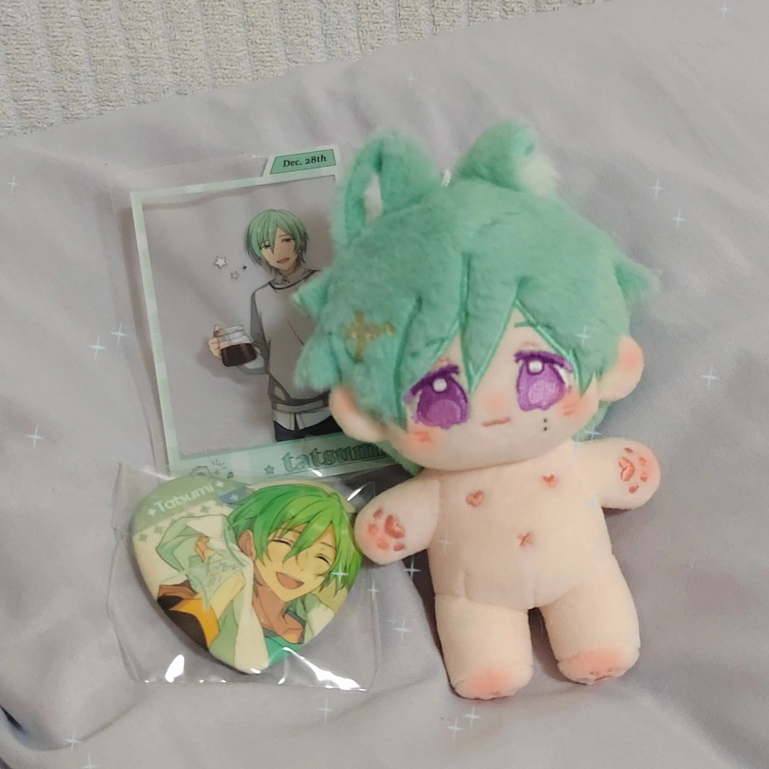 

In Stock Ensemble Stars あんさんぶるスターズ! Kazehaya Tatsumi Kawaii 20cm Doll Es Plush Toys Doll Pillows Naked Cotton Dolls