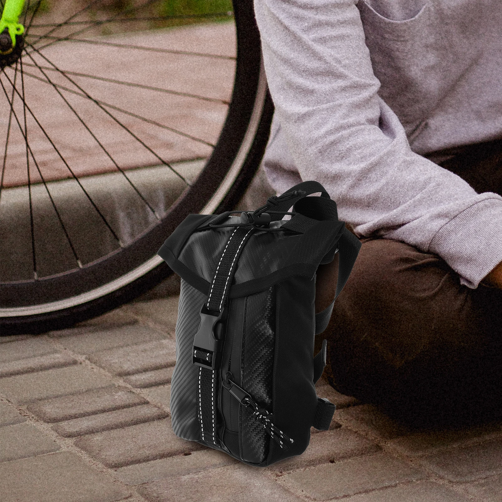 

Motorcycle Bag Large Capacity Waterproof Leg Thigh Pack Waist Pouch for Men Women Bicycle Racing Travel Storage Gear