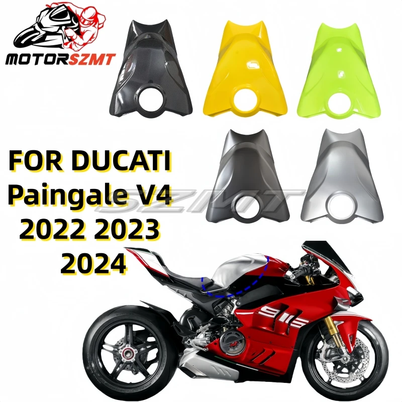 Motorcycle Tank Side Panel Fairing Cover Guard Kit For DUCATI Streetfighter V4 V 4 2020-2022 2023 Fuel Tank Shield Accessories