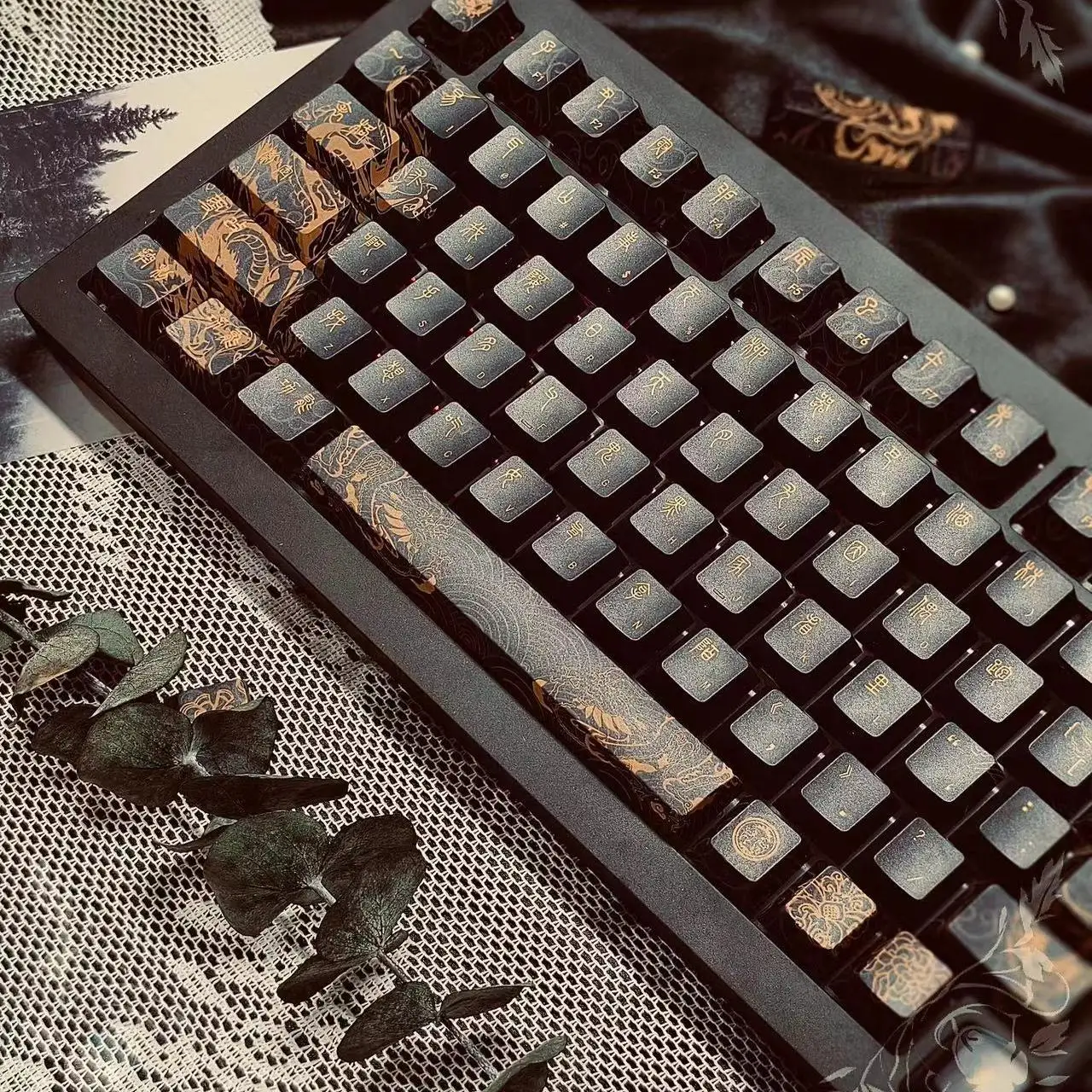 Original factory height, suitable for mechanical keyboard Black Dragon