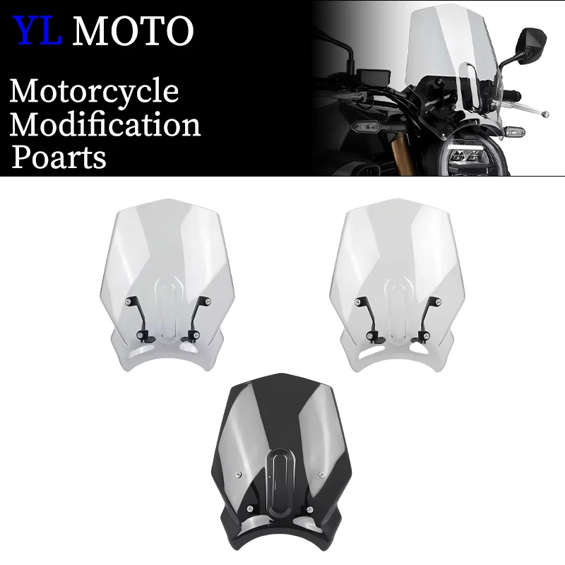 

Ветровое стекло-спойлер для Honda CB650R (2024-2025+), защитный дефлектор-козырек