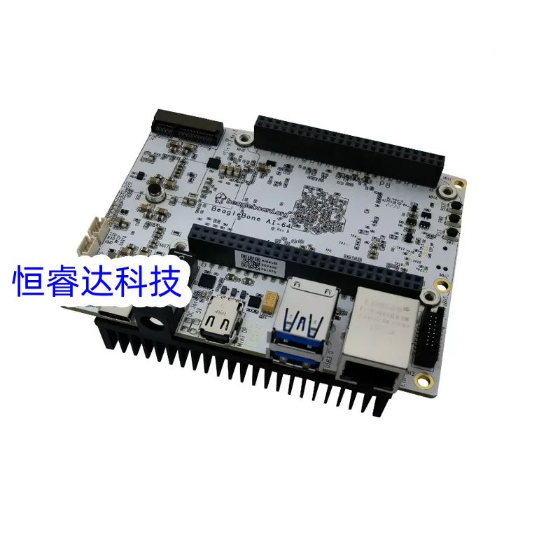 

BeagleBone AI 64, TDA4VM, ARM Cortex-A72, 4 ГБ ОЗУ, 16 ГБ eMMC, USB 3.0 Type-C, M.2 E-key AI64 BeagleBone AI-64