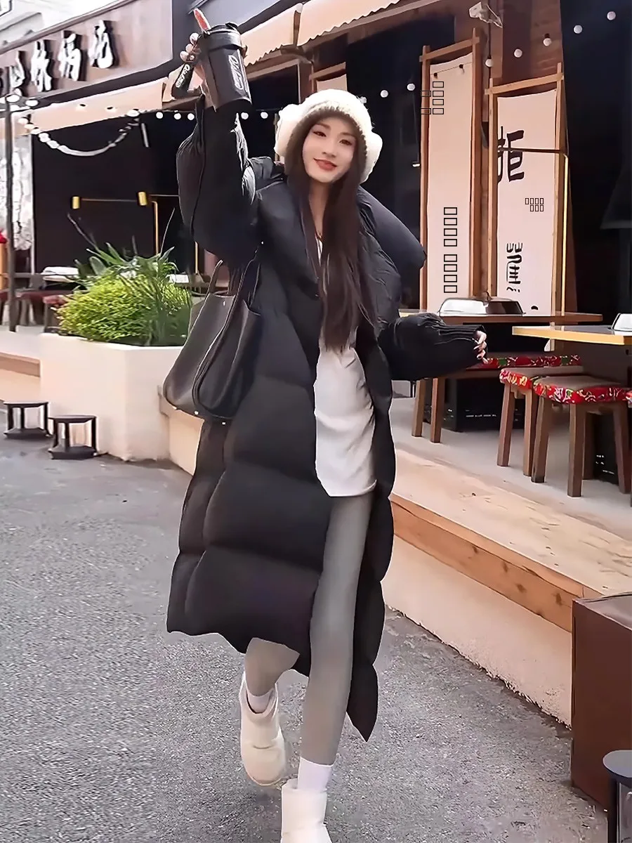 

Модная утепленная женская зимняя куртка с флисовой подкладкой и большим воротником, универсальная, новинка