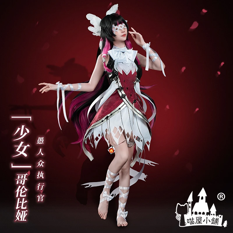 Conjunto de Cosplay Colombina Genshin Impact: Uma Escolha Imperdível para Fãs de Anime e Jogos