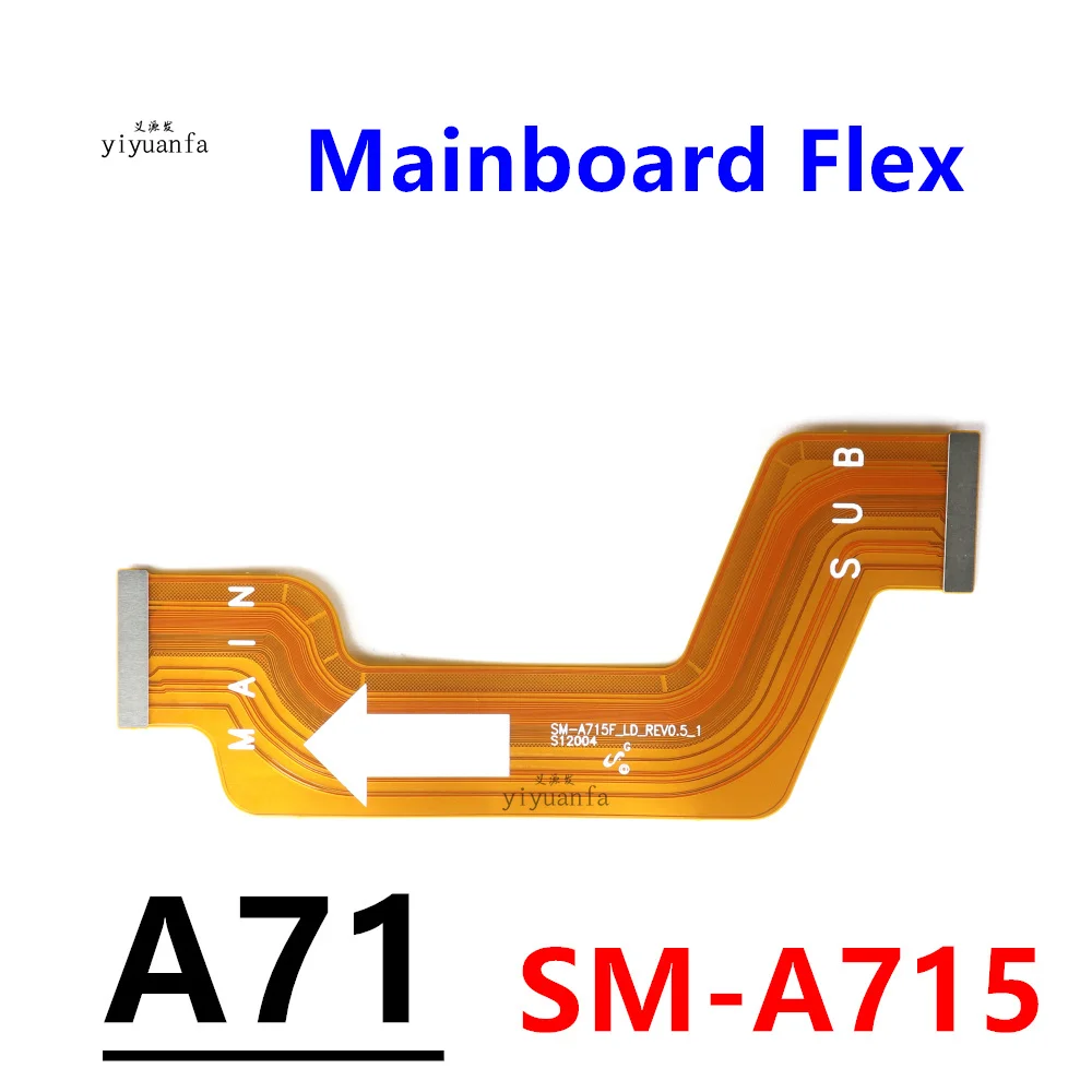 For Samsung Galaxy A71 A715 USB Charging Dock Port Board Connector Main Motherboard Flex Cable SM-A715F A715F/DSN A715F/DSM