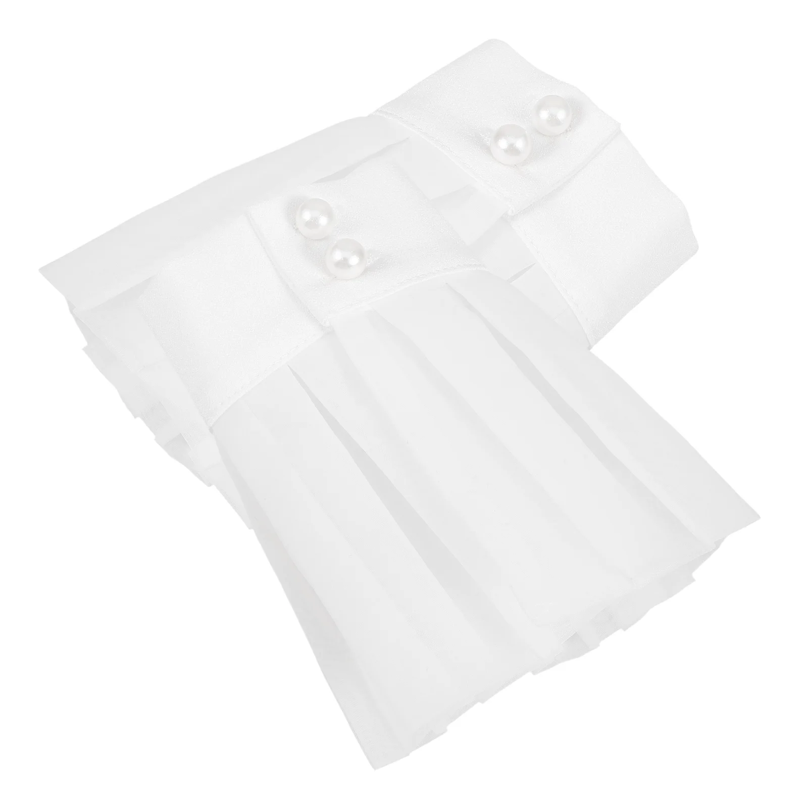 

Wrist Cuff Fake Sleeve Cuffs Women Accessories Pure White Lace Classic Color All Match Style Everyday Party Use