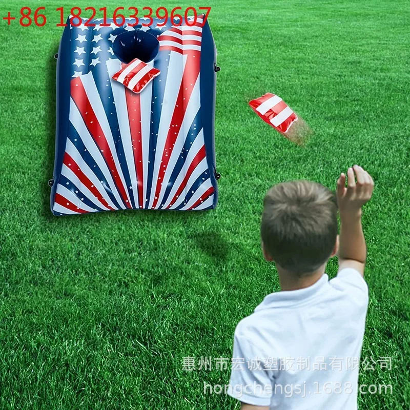 Anillo Inflable para Lanzar TAO, Juegos Acuáticos para Piscina, Productos para Jardín/Alfombra Inflable para Lanzar con Bolsa de Arena