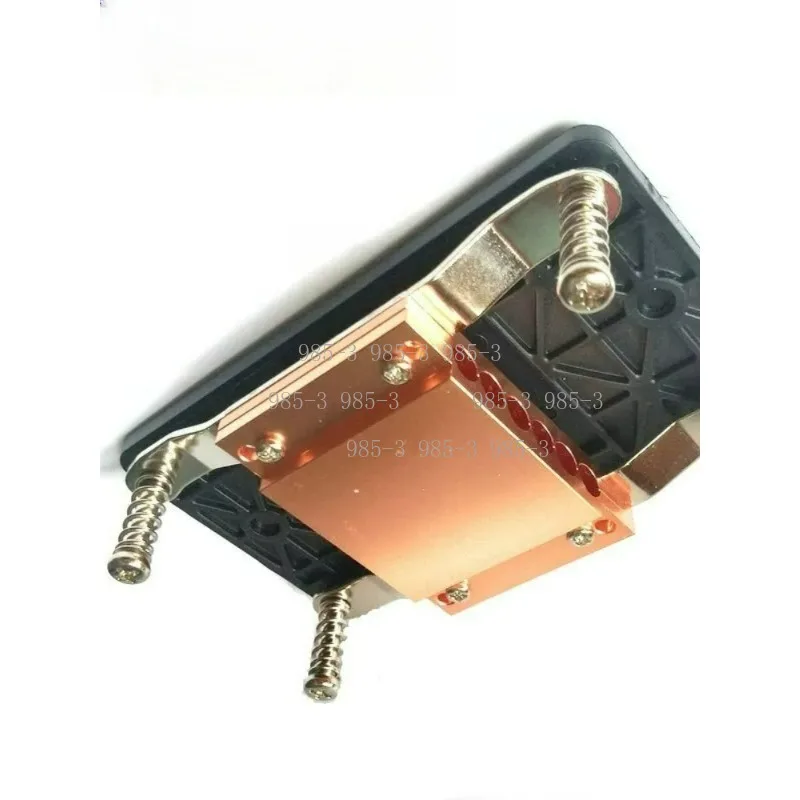 6 Holes Copper Cooling Block, Heat Pipe Pressure Plate for Processor Heat Dissipation