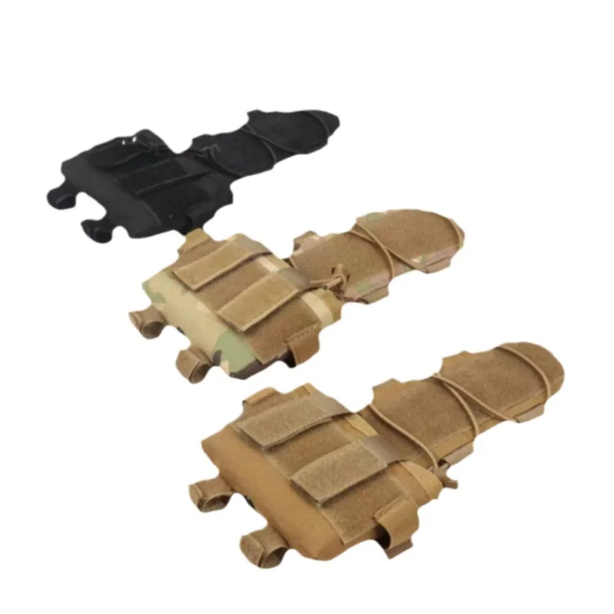 

Задняя сумка для хранения шлема MK2 | Компактный органайзер для блоков питания | Совместимая с системой крепления MOLLE